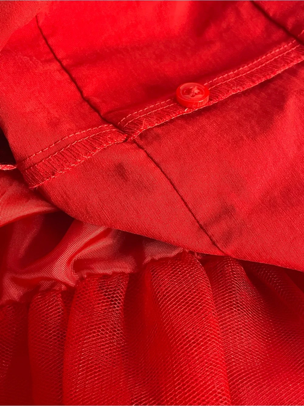 Janie and Jack 2012 Holiday Gift Red Tiered Party Dress Size 18-24 Month